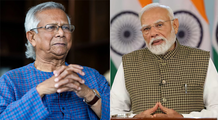 Modi sends Eid greetings to CA Yunus