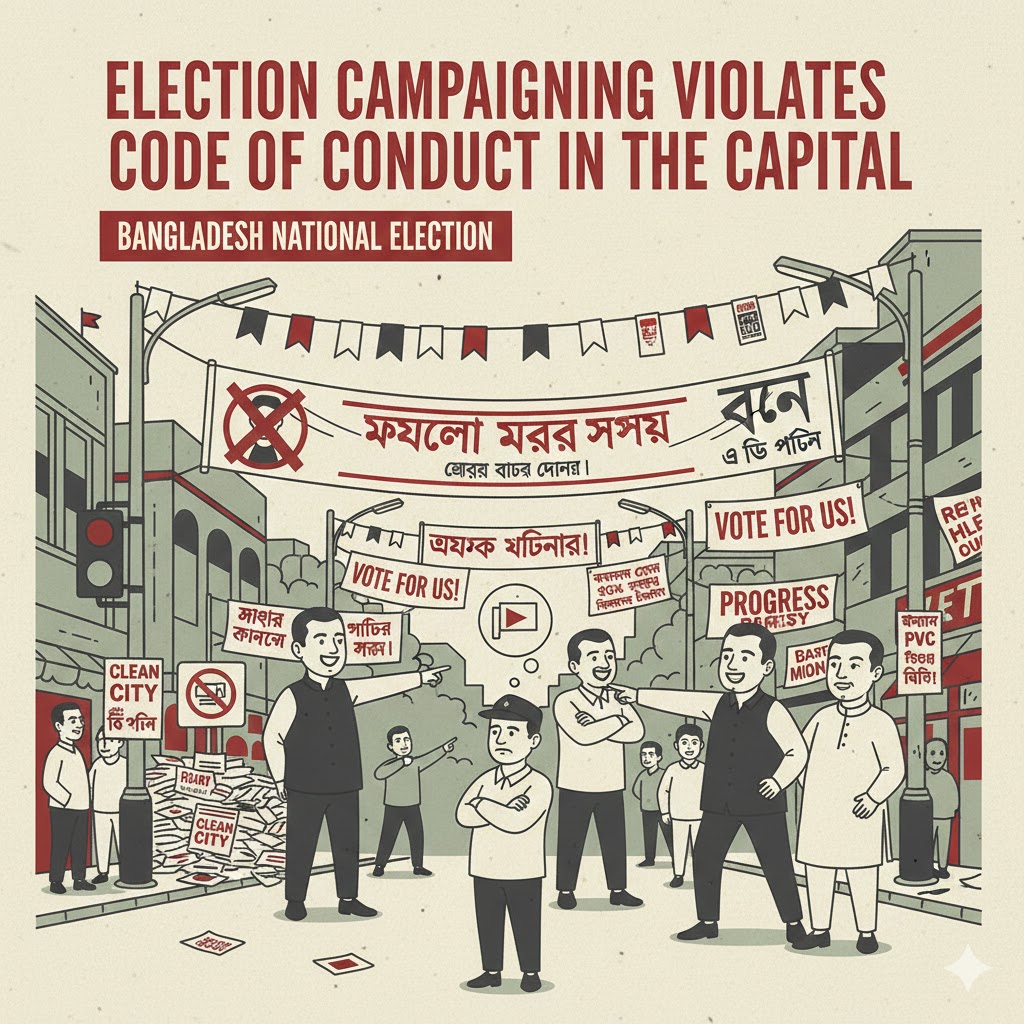 Election Campaigning Violates Code of Conduct in the Capital
