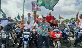 Protest Against the Alleged Smear Campaign Targeting Jahangir Alam Farazi
